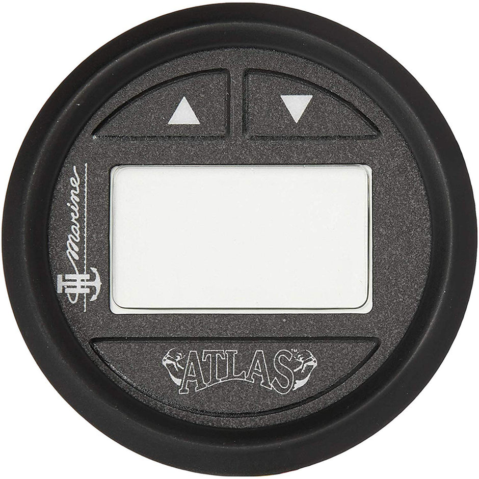TH Marine ATLAS Hydraulic Gauge Kit f4  8 ATLAS Jack Plate  Black Bezel FAGK1DP