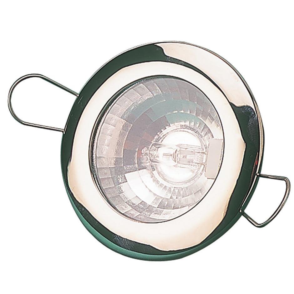 SeaDog LED Overhead Light 2716  Brushed Finish  60 Lumens  Clear Lens  Stamped 304 Stainless Steel 4043303