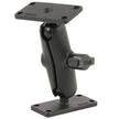 RAM Mount Double Ball Mount wTwo 15 x 3 Plates RAMB102U153