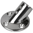 SeaDog Rail Base Fitting 234 Round Base 45 316 Stainless Steel  1 OD 2804511