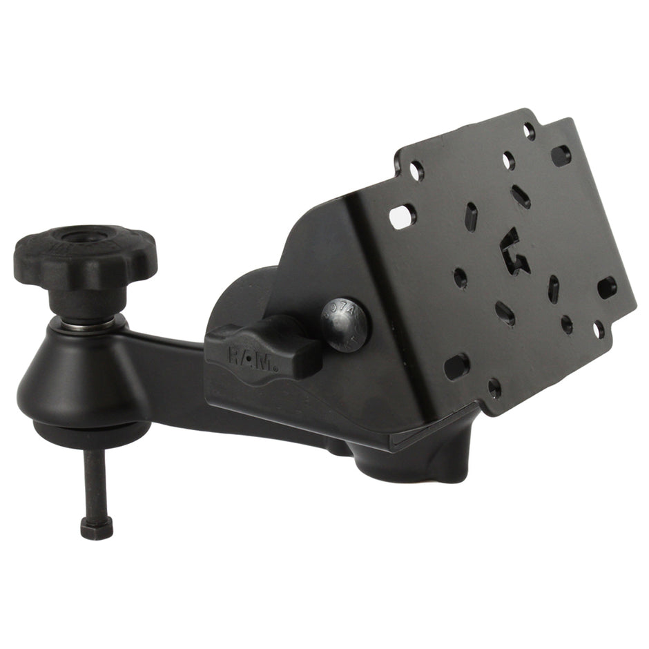 RAM Mount RAM TiltNTurn 90Degree Bracket wSingle Swing Arm RAMVBTNT901