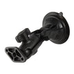 RAM Mount RAM TwistLock Composite Suction Cup Ratchet Mount wDiamond Plate RAPB104224U