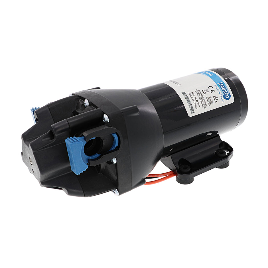Jabsco HotShot HD4 Heavy Duty Washdown Pump w25 HoseCoil  12V  4 GPM  60 PSI Q401J118N4A