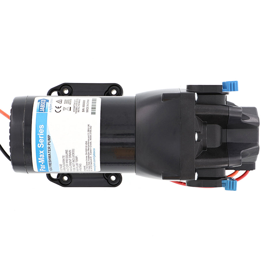 Jabsco ParMax HD4 Heavy Duty Water Pressure Pump  12V  4 GPM  40 PSI Q401J115S3A