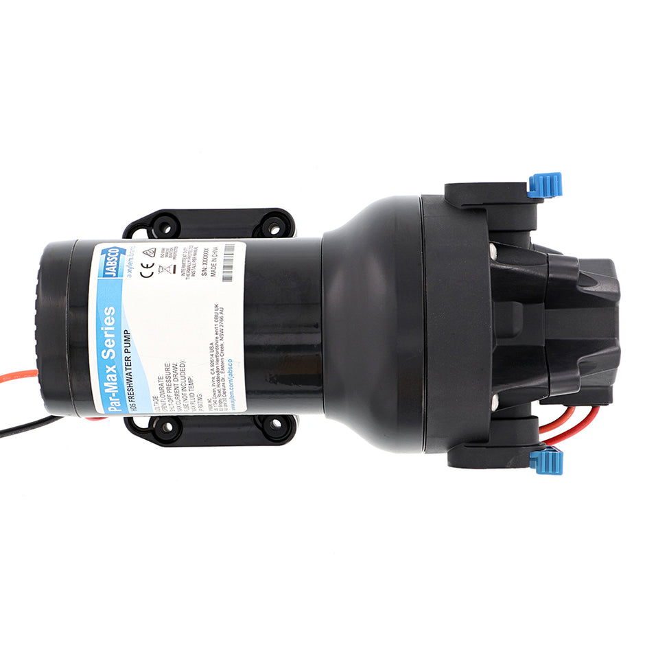 Jabsco ParMax HD5 Heavy Duty Water Pressure Pump  12V  5 GPM  40 PSI P501J115S3A