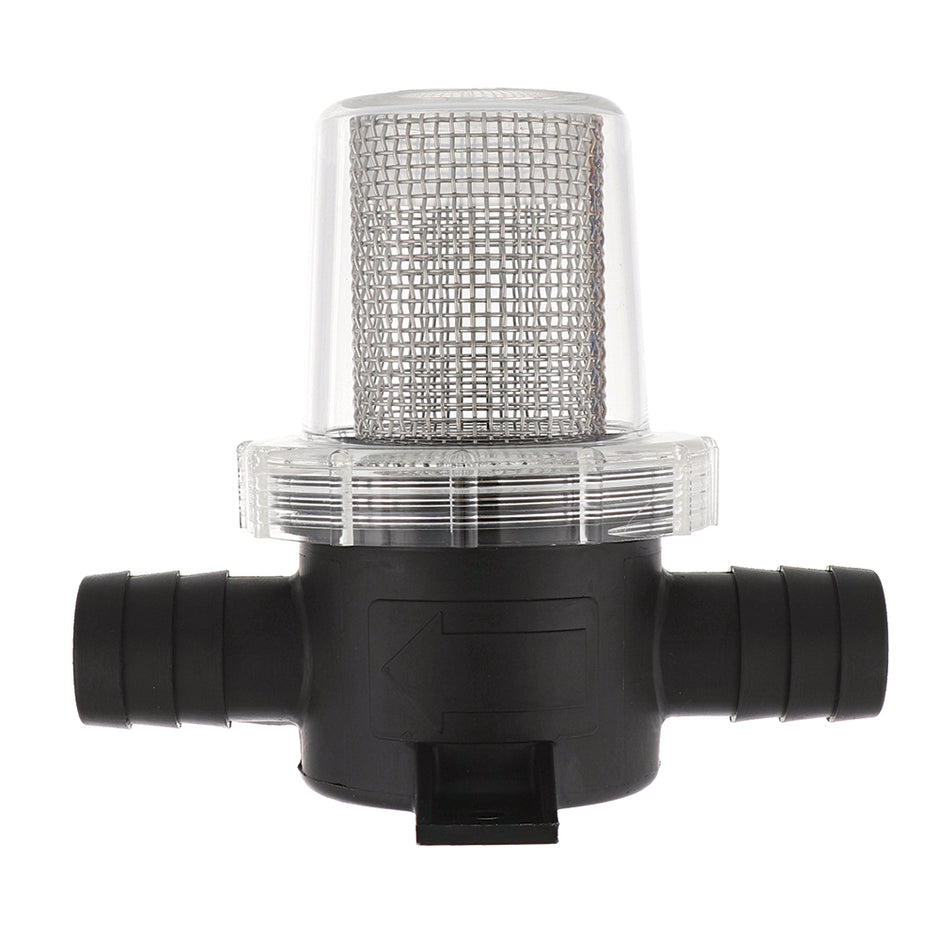 Jabsco Pumpgard InLine Strainer 34 Hose  40 Mesh 362000000