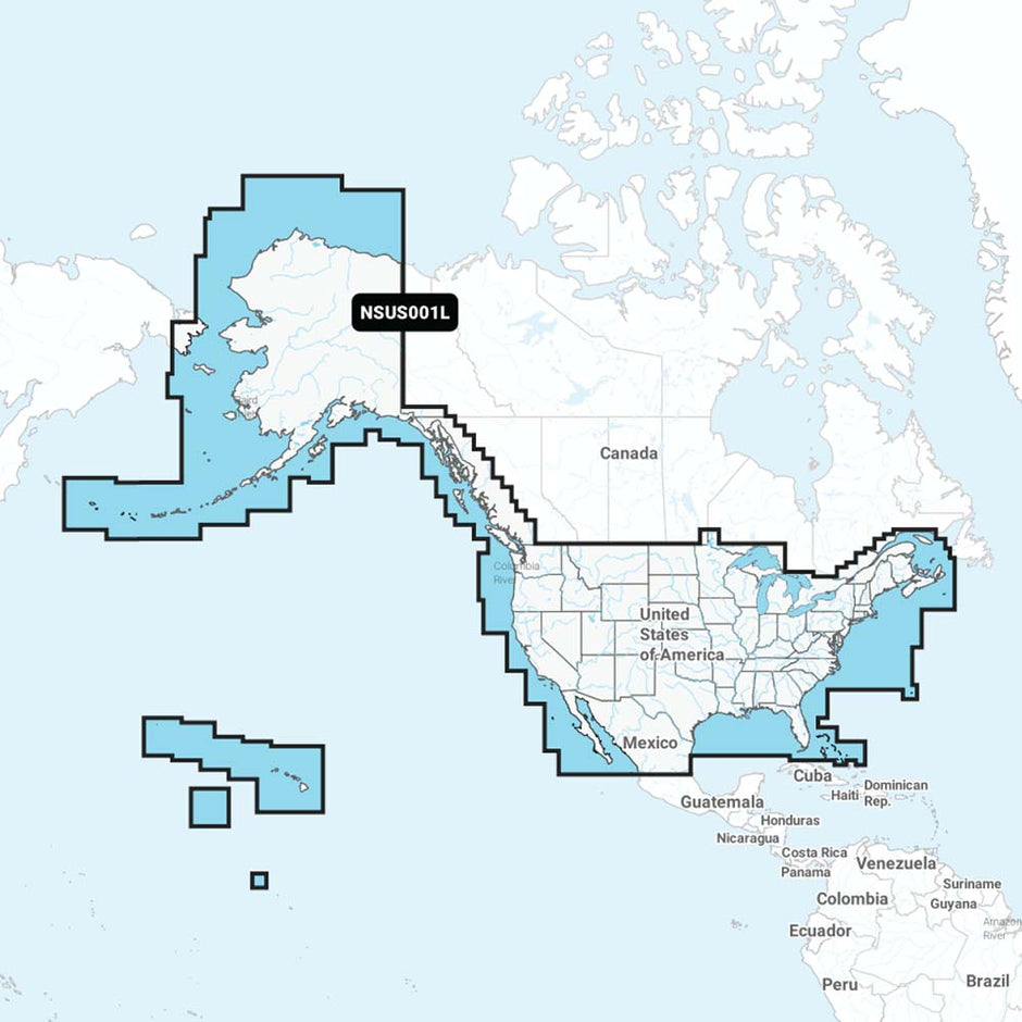 Garmin Navionics NSUS001L US  Coastal Canada 010C128720