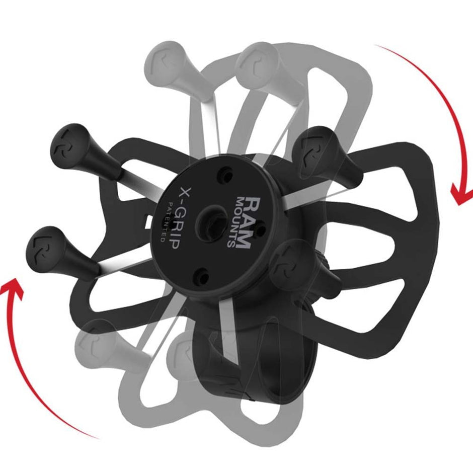 RAM Mount RAM XGrip Phone Mount wRAM ToughStrap Handlebar Base RAP460UN7U