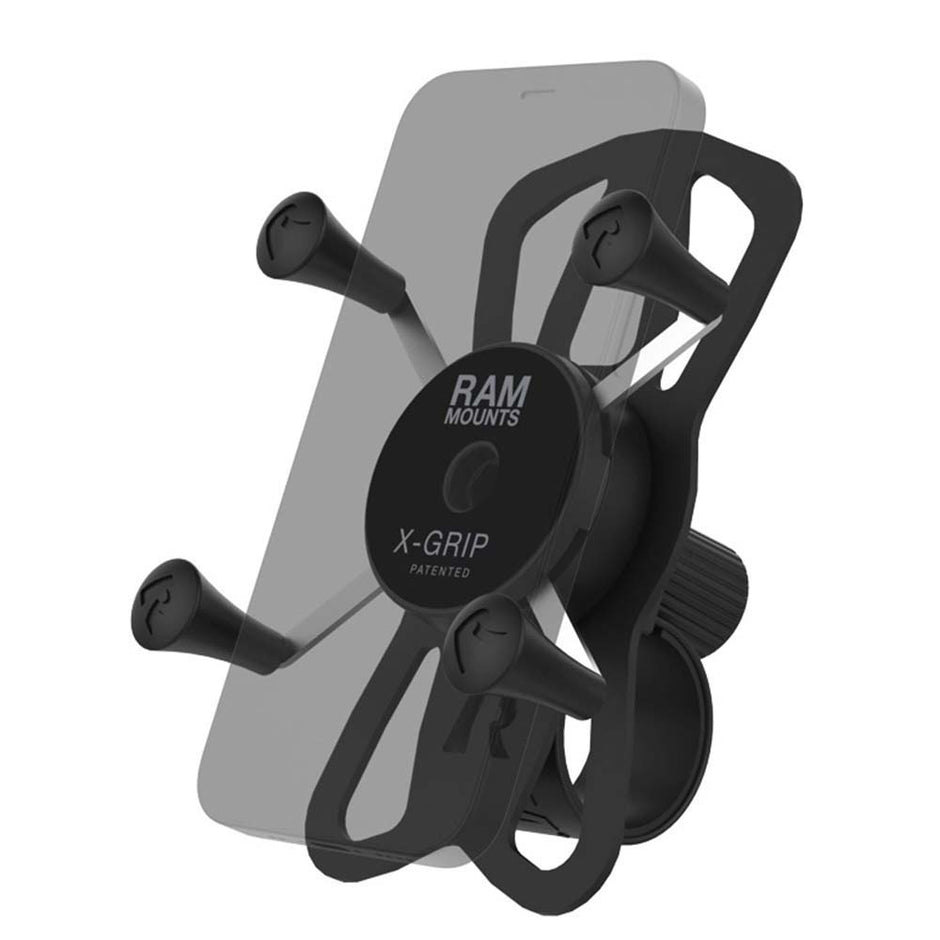 RAM Mount RAM XGrip Phone Mount wRAM ToughStrap Handlebar Base RAP460UN7U
