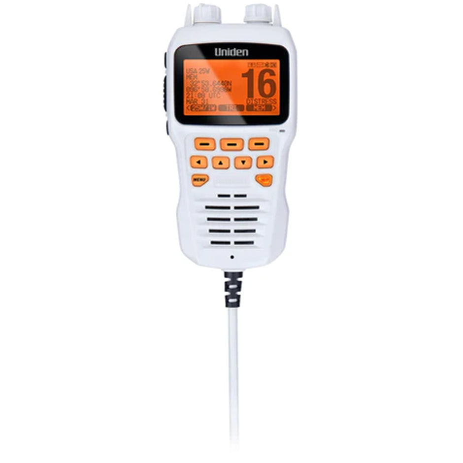Uniden Remote Mic fUM725 VHF Radios  White UMRMIC