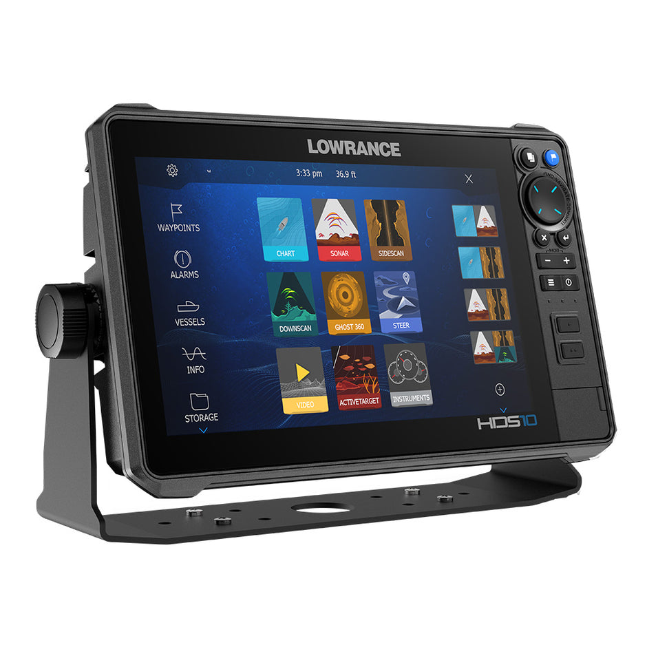 Lowrance HDS PRO 10  w Preloaded CMAP DISCOVER OnBoard  No Transducer 00015999001