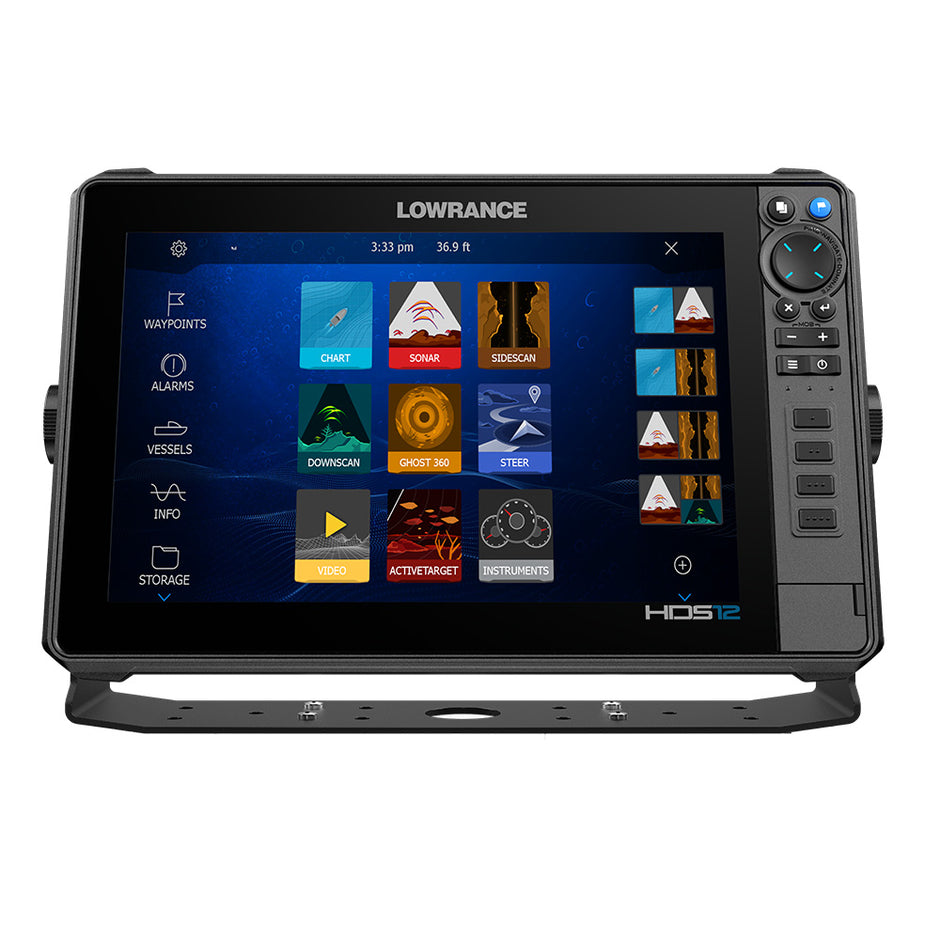 Lowrance HDS PRO 12  w Preloaded CMAP DISCOVER OnBoard  No Transducer 00016002001