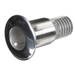 Attwood Stainless Steel ThruHull Standard Straight Barbed  112 Inner Diameter 665513