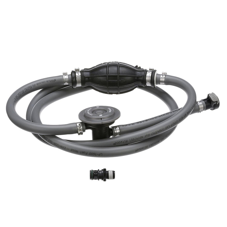 Attwood Mercury Fuel Line Kit  38 Dia x 6 Length wFuel Demand Valve 93806MUSD7