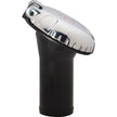 Attwood Deck Fill fCarbon Canister System  Angled Body  Scalloped Stainless Steel Cap 99DFCCAS1S