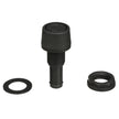Attwood Straight Fuel Vent  Black Polypropylene 16073