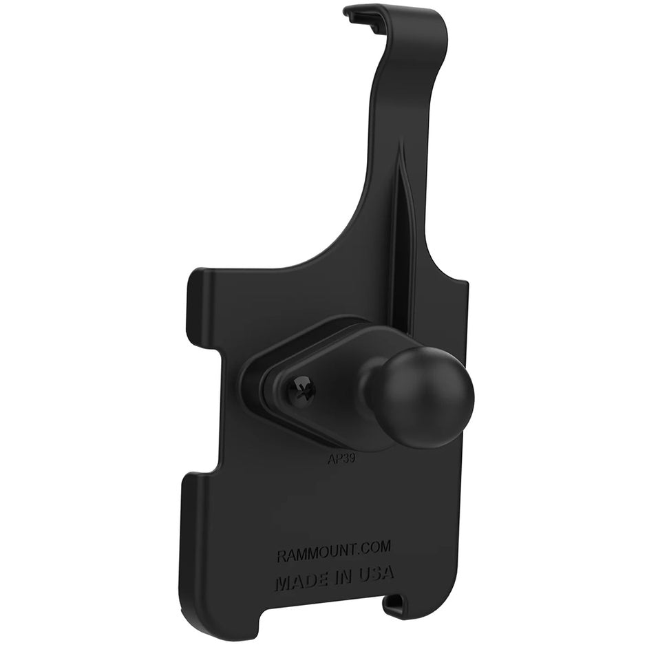 RAM Mount RAM FormFit Holder fiPhone 13 Pro Max 14 Plus  Pro Max wBall RAMHOLAP39BU