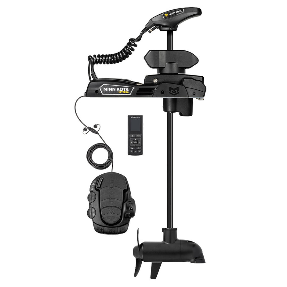 Minn Kota Ulterra QUEST 90115 Trolling Motor wWireless Remote  Dual Spectrum CHIRP  2436V  90115LBS  45 1358540