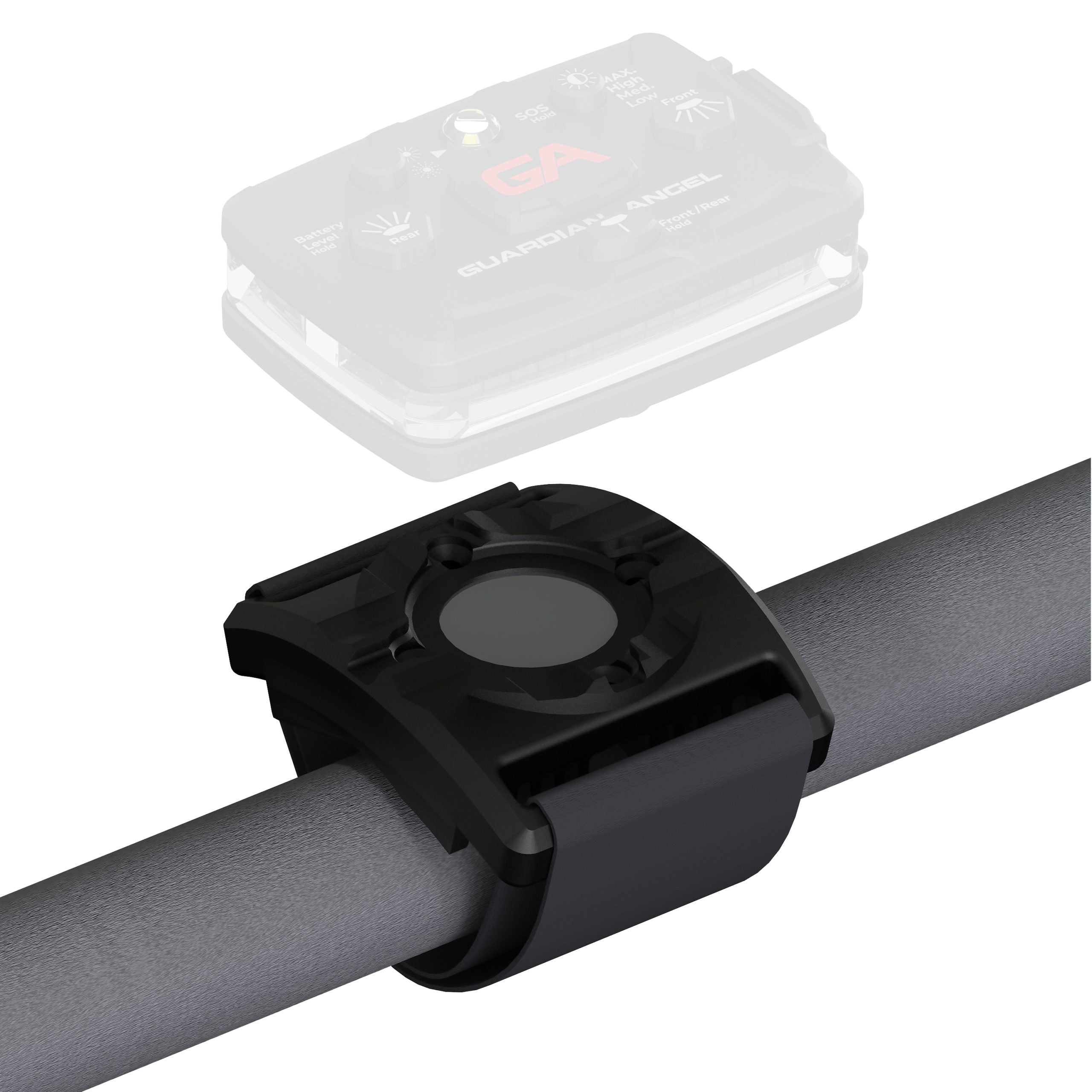 Guardian Angel bike/rail strap mount