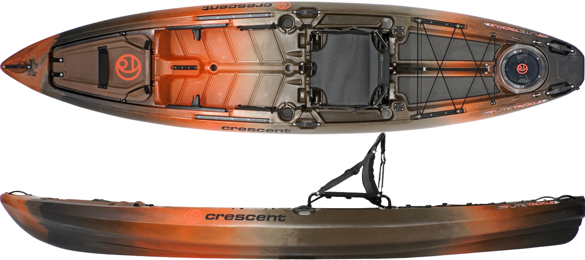 Crescent LiteTackle II Fishing & Adventure Kayak