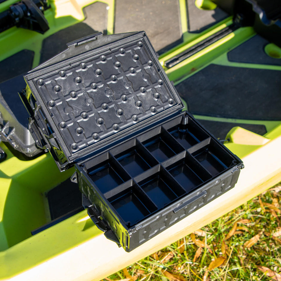 YakAttack Fully Loaded TracPack Combo Kit, Two Boxes, Track Mount, Handle, Two Trays