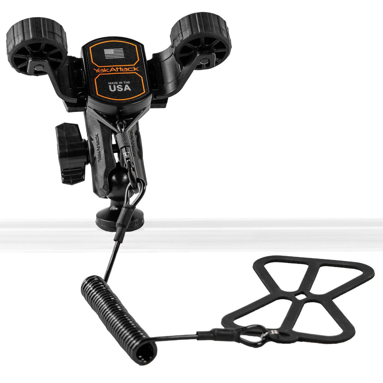 Yakattack Rotogrip Phone Holder with 1 Screwball Track Mount (CMS-1008) | Kayak fishing Accessories
