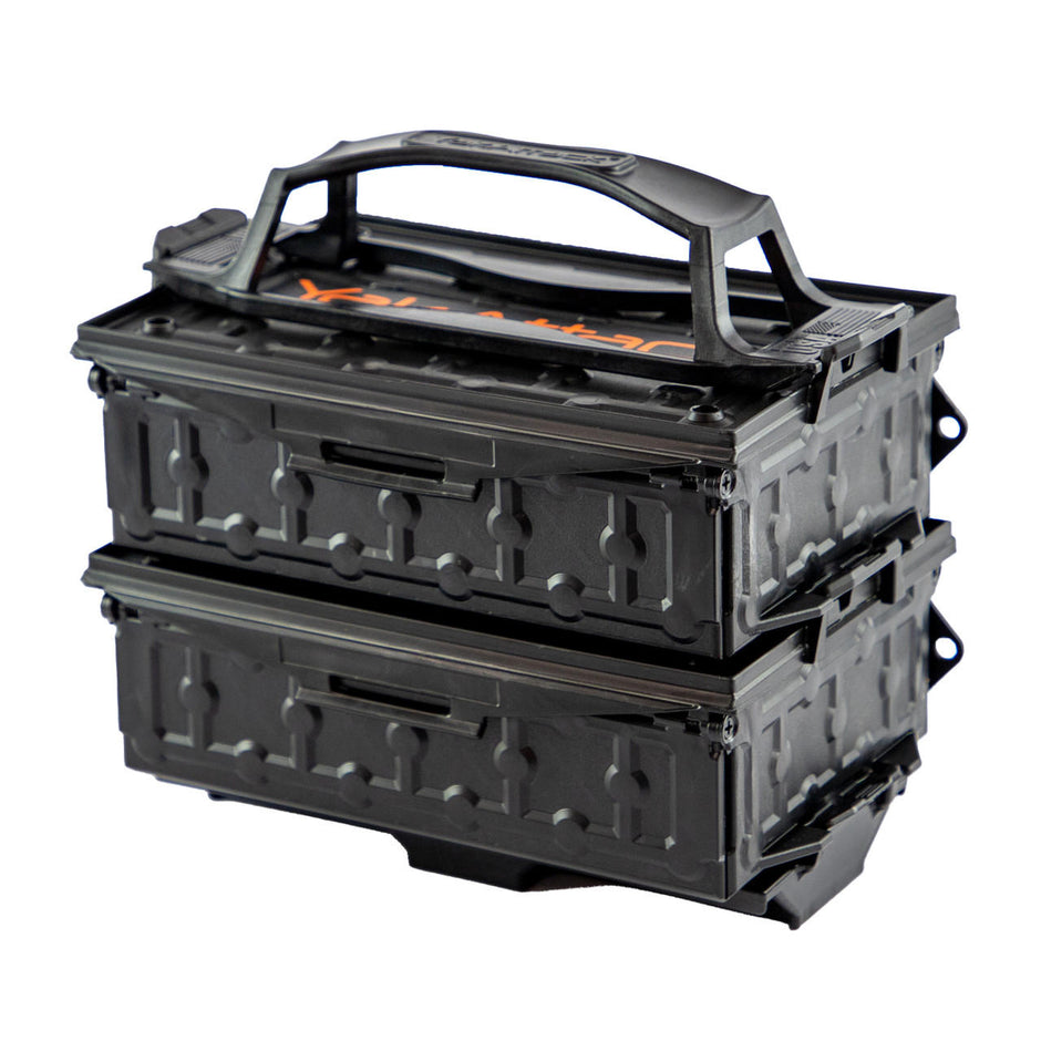 YakAttack Fully Loaded TracPack Combo Kit, Two Boxes, Track Mount, Handle, Two Trays